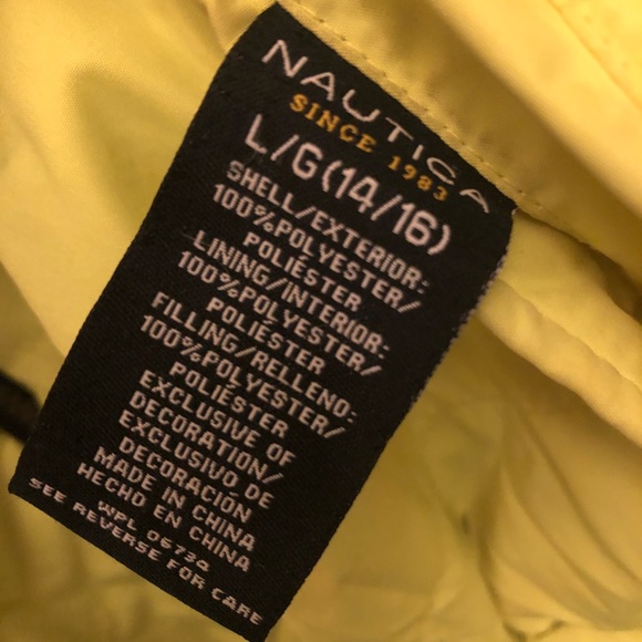 Boys Nautica reversible jacket size Large - Picture 8 of 11